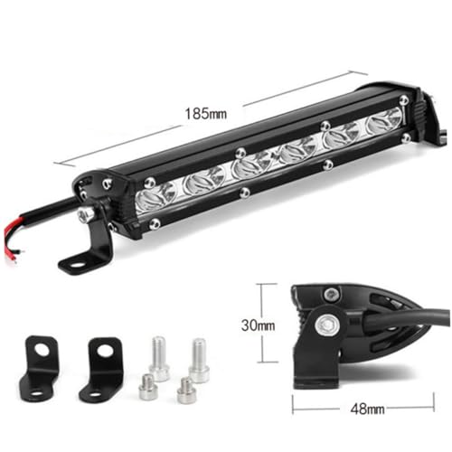 Beatifufu 1Pcs luz de trabalho do carro offroad farol do carro caminhonete luz de veículo off-road l