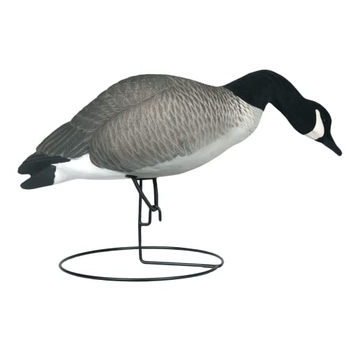 Hardcore Waterfowl Rugged Series Full Body Flocked Head Canada Goose Hunting Decoys-6 Pack #TOP1