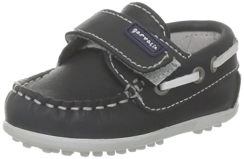 Gary Fong Boissy 132350_Bleu (A-Marino) - Zapatos de Cuero para bebé, Color Azul, Talla 19