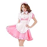 Gothic Maid Uniform Style, die Schürze, Kopfbedeckung, Fake Kragen und Handschuhe machen Ihren gesamten Look süß ， Cosplay Französisch Schürze Maid Kostüm Kostüm und Cosplay Französisch Schürze Maid Kostüm Kostüm sexy plus Größe sexy männliche Dessous