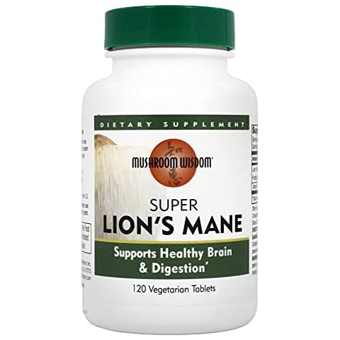 Maitake Products, Mushroom Wisdom Super Lion's Mane - 120 vcaps Cover