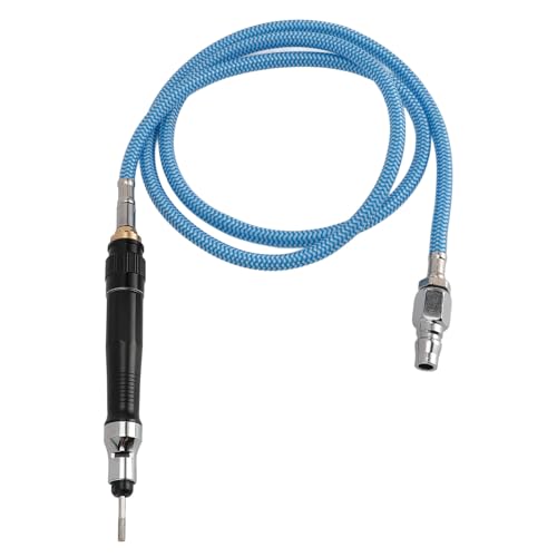 70000 RPM Air Pencil Grinder Mini Polishing Cutting Tool with 3mm Collet & 10 Bits Alloy Steel Tungsten Material Multifunctional Ideal for Automotive Industry Aerospace Metal