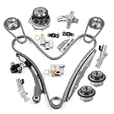 INGKAN VQ40DE Engine Timing Chain Water Pump Kit/VVT Sprockets Fits for Nissan Frontier 05-15/ NV1500 NV2500 NV3500 12-15/ Pathfinder 06-12/ Xterra 05-13 4.0L V6 DOHC OE VQ40DE Engine