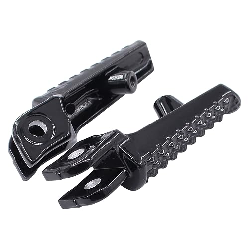 Motorrad Fußstütze Vorne Fußraste Pedal Stifte vordere Fußrasten Fussrasten Fußpedale Vorderpedal schwarz links rechts für Honda CB1000R SC60 CB 1000 R CBR 1000 RR SC57 SC59 CBR 600 RR PC37 CBR600RR