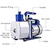 Mophorn Vacuum Pump 7 CFM 1/2 HP Single Stage Air Conditioning Vacuum Pump for R12 R22 R134a R410a Systems 110V 5PA Ultimate Vacuum Refrigerant HVAC Tool for Automobile Reparation Vacuum Evacuation