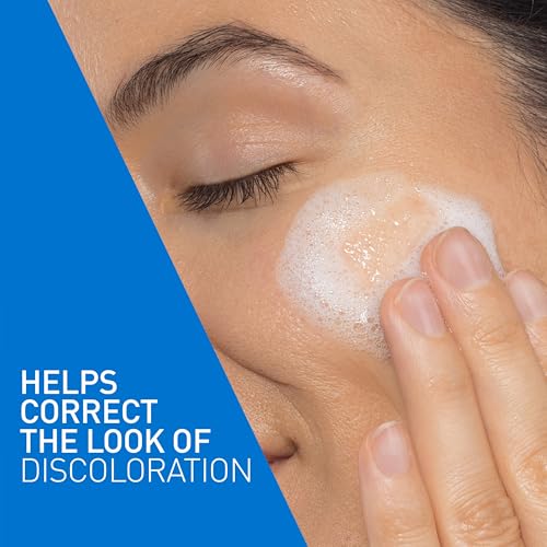 CeraVe Brightening Vitamin C Facial Cleanser, Niacinamide Face Wash, 8oz - image 2