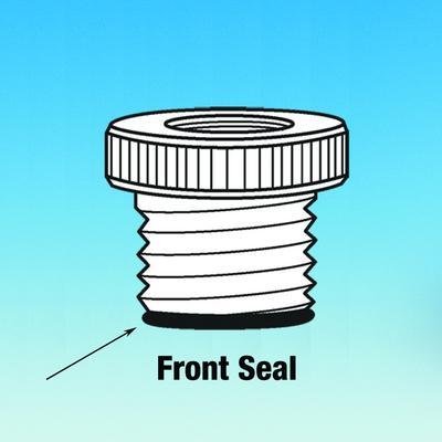 5844-41 Series Adapter, #80 Thred to 3/8in FNPT, HDPE