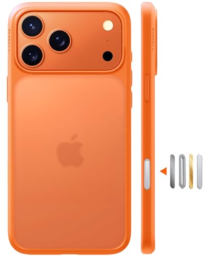 Image of TORRAS Shockproof Case for iPhone 17 Pro, 12FT Drop Protection, Orange