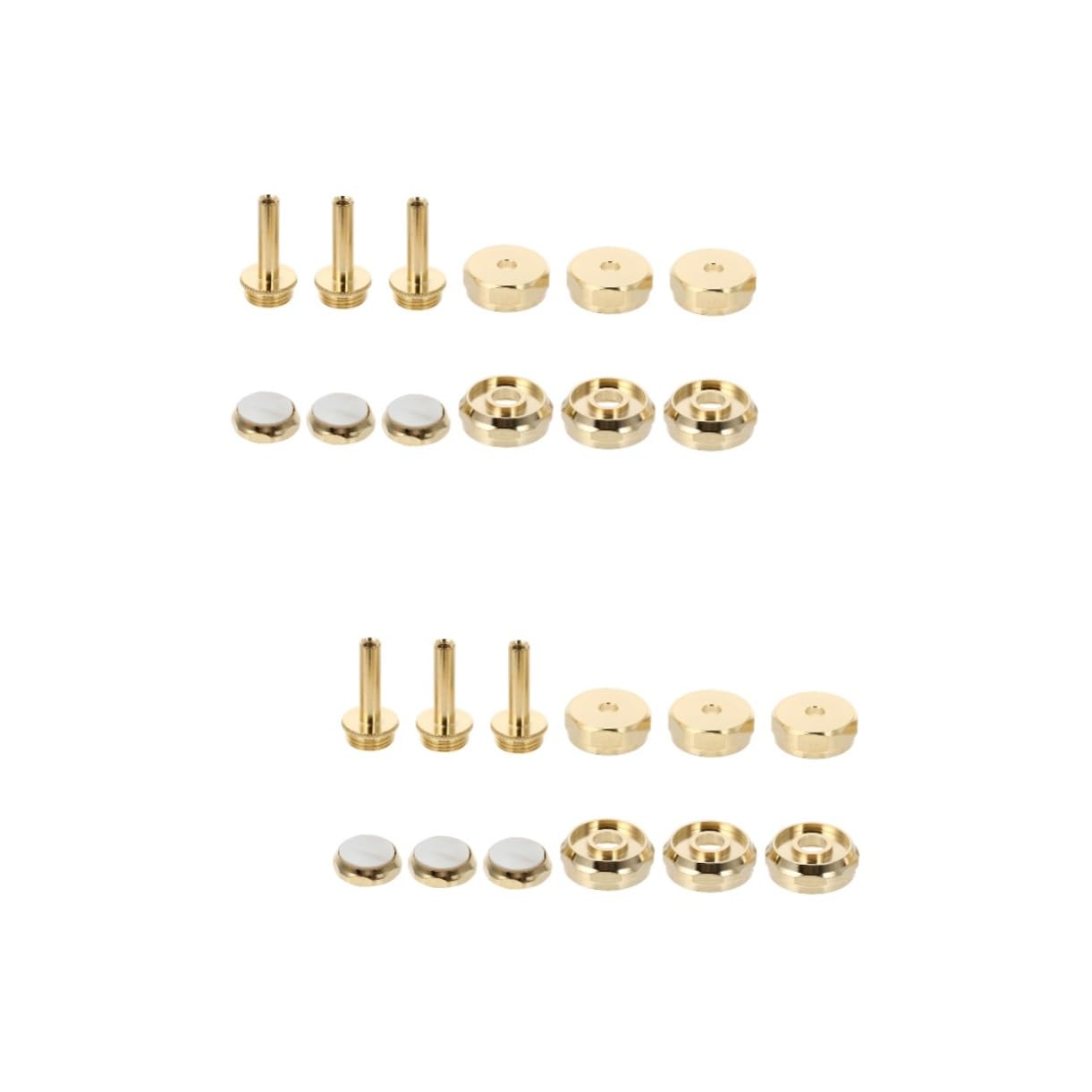 TOYANDONA 2pièces Accessoires Trompette Boutons Piston Avec Couvercle Pression Pratique Et Pour Instruments à Vent