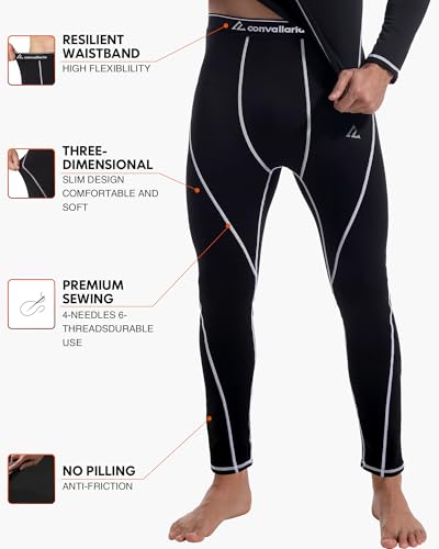 Image of Men's Thermal Underwear Long Johns Base Layer Sets