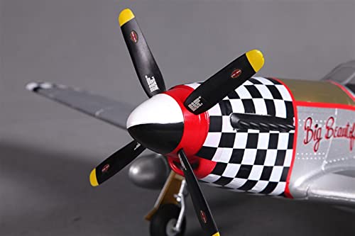 Mini Warbird P51 Mustang V2 modèle de simulation haute fidélité 800mm - 7
