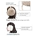 ZLYC Womens Girls Winter Fashion Adjustable Faux Fur EarMuffs Ear Warmers (Large Beige)