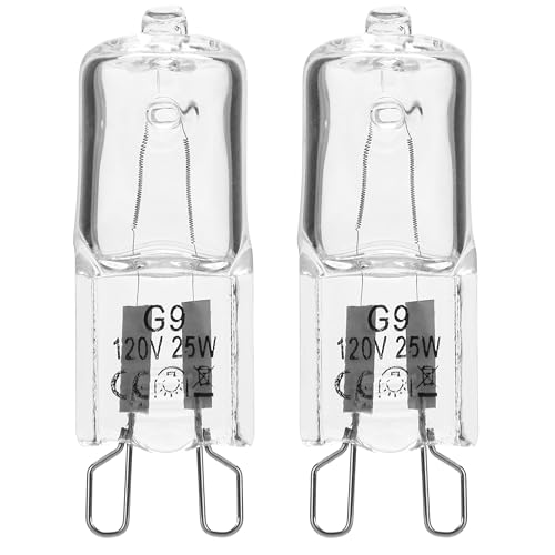 CATO-WDJ Halogen Bulb Compatible with Whirlpool Microwave Oven, G9 120V 25W...