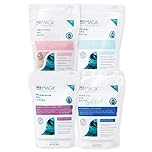 Sea Magik - Bath Salts, Muscle Soak, Therapeutic Spa Experience, Epsom, Magnesium Flakes, Dead Sea, Himalayan, Relaxes Your Body and Mind, Natural Salts, Vegan, Cruelty Free, Mixed Set (4 x 1kg)