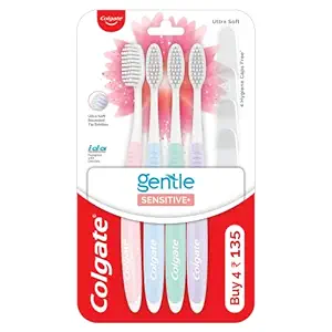 Colgate Sensitive Soft Bristles Manual Toothbrush for adults – 4 Pcs, Multicolor at Rs. 96