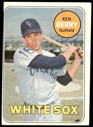1969 Topps #494 Ken Berry Chicago White Sox (Baseball Card) GOOD White Sox