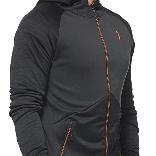 Campus Sutra Men Active Sports Wear Jacket With Hooded Collar, Dri-Fit, Long Sleeves, Track Zipper Closure, Gym, Running & Travel Upper Wear Jackets Crafted With Comfort Fit & High Functionality 4