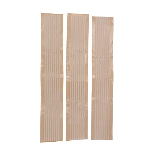 200PCS Non Slip Hanger Grip,Silicone Hanger Strips Gear Designed Self Adhesive Silicone Hanger Strip Pad Hanger Strip Pad Suitable for Home