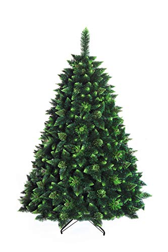 CHRISTMAS TREE New Boxed Traditional Forest Green Luxury TREE (Olive Pine, 150 cm) option