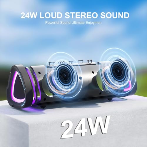 Image of Vanzon Bluetooth Speakers, Portable Bluetooth Speaker, IPX7 Waterproof