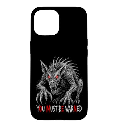 �`���p�J�u�� You Must Be Warned Omen Warning �v�G���g���R �X�}�z�P�[�X iPhone 15 �p