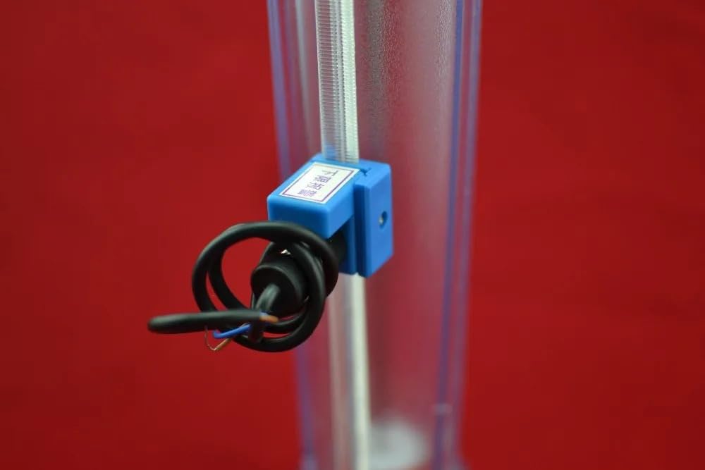 1 rotámetro de agua for tubería de plástico LZS-80A con interruptor de alarma de flujo y límite superior o inferior (conexión adhesiva).(8-50 m3PH)