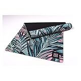 WHLLBN Premium Yogamatte Fitnessmatte Pilates rutschfest mit Print und Tragegurt 183cm x 61cm x 3mm