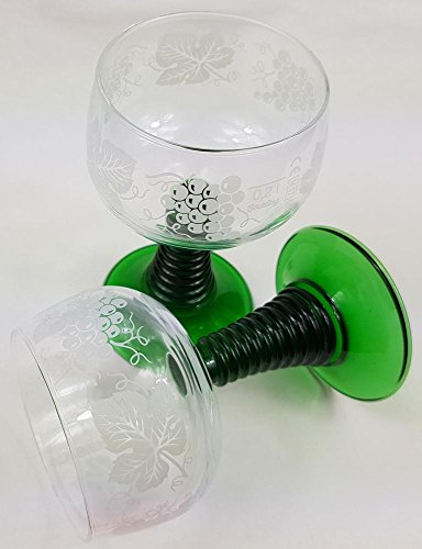 Preisvergleich Produktbild Unbekannt Weinrömer 200ml Jagst Weinlaub, 2 Stück