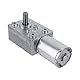 DC 12V Reversibles Schneckengetriebe mit Hohem Drehmoment DC Motor Getriebemotor Gesamtmetall 5/6/20/40/62 (RPM)(62RPM)