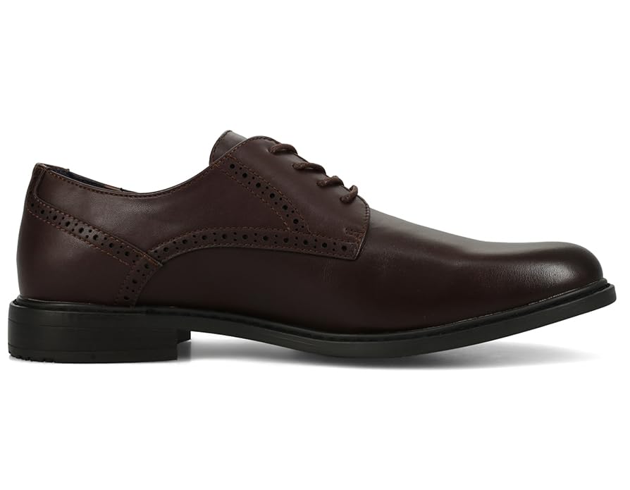 Image of Gunnar and Troy Axel Mens Dress Shoes, Multiple Colors & Sizes | Classic Brogue Oxford with Leather Uppers, Cushioned Dual-Density Footbed