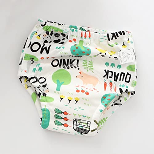 Moonker Newborn Boys Girls Cotton Underwear Nappies Unisex Infant Baby Reusable Breathable Diape Training Baby2