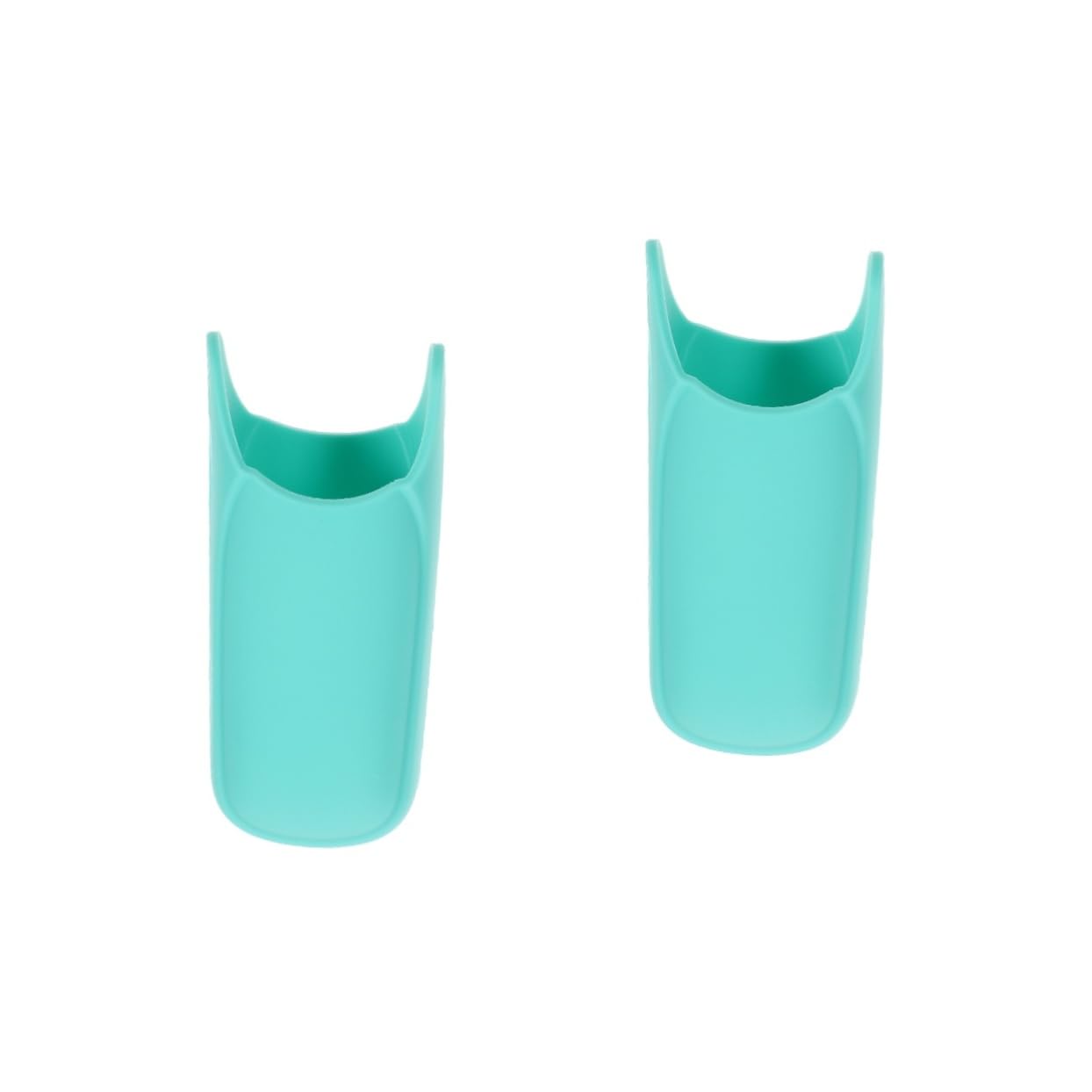 FRCOLOR 2pcs Hair Styling Tool Cover Flat Iron Heat Resistant Sleeve Curler Cover Easy Install