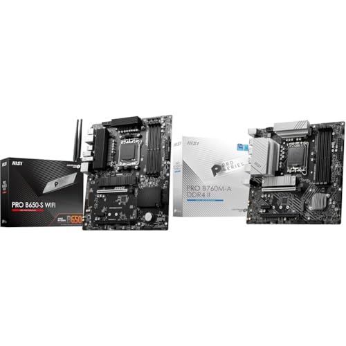 yZbgzMSI }U[{[h PRO B650-S WIFI [B650] ATX DDR5-7200 (OC)Ή AMD Ryzen 7000/9000 V[YΉMB6268 + }U[{[h PRO B760M-A DDR4 II 1