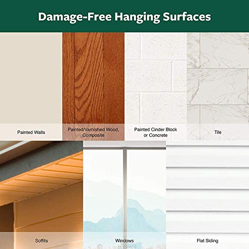 Command Large Designer Metallic Bronze Hook with Adhesive Strips - for Hanging Outdoor Wreaths, Signs and Other Heavy Items Securely and Damage Free - Image 7