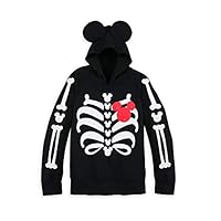Disney Mickey Mouse Light-Up Halloween Hoodie for Kids Black - Black - X-Small (4 US)
