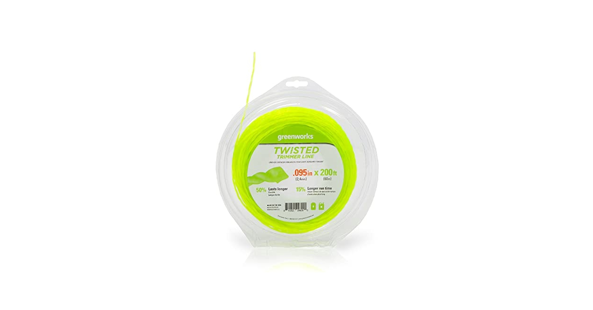 Amazon.com : Greenworks 0.095