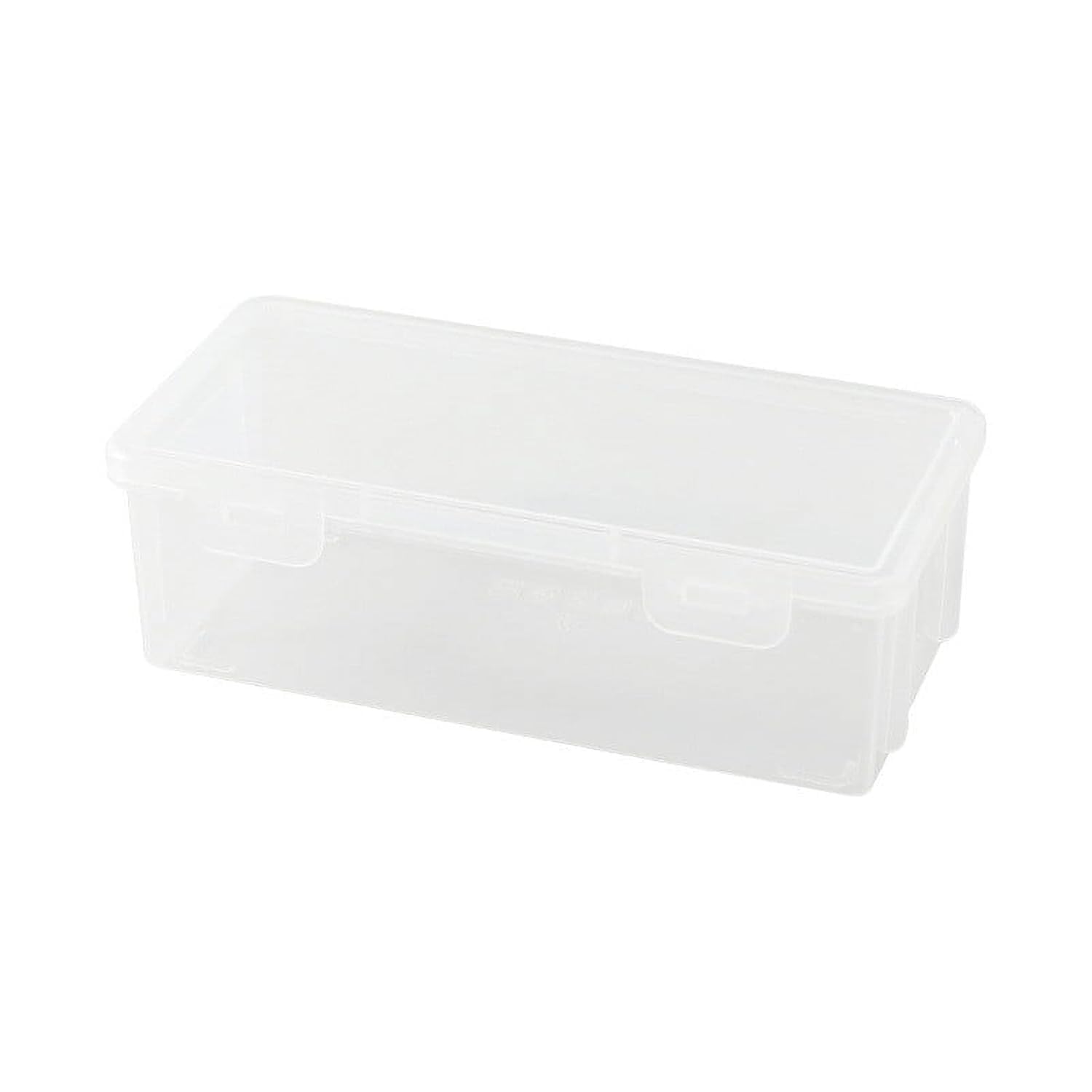 Xoblin Plastic Pencil Stackable Translucent Clear Pencil Box Office Supplies Storage Organizer Box for Gel Pens Erasers Tape Pens Pencil Case School Supplies on Clearance-image-14