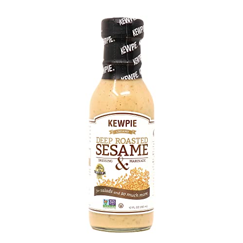 [KEWPIE] Deep Roasted Sesame Dressing, Dressing of the Year Winner, Best Asian Dressing and Marinade, 12oz (Pack of 2)