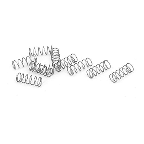 Aexit 0.3mmx4mmx10mm 304 Springs Stainless Steel Compression Compression Springs Springs 10pcs