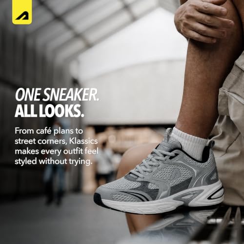 Image of Boldfit Shoes for Men Stylish Sneakers Retro Chunky Casual Shoes for Boys Platform Sneakers for Men Lightweight Streetwear Sneaker Shoe for Mens