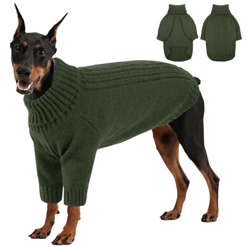 Pull d'hiver pour gros chien extensible et facile à mettre - 2