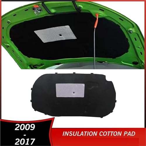Coussinet en coton capot moteur Scirocco isolant bruit et chaleur carrosserie
