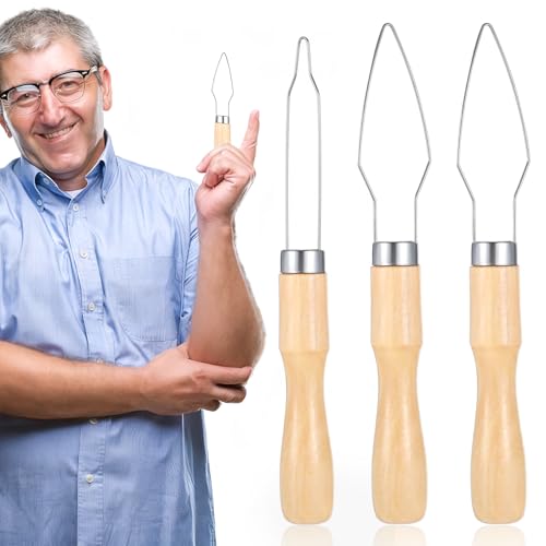 3PCS Adaptive Button Hook Assist Tools Button Hook Dressing Aid Tool Button Helper Tool with Easy-Grip Handle Gifts for Seniors Arthritis Stroke Parkinsons