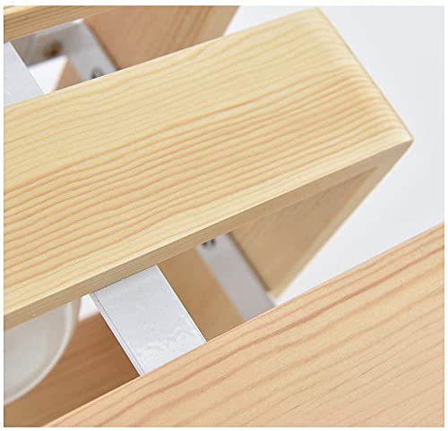 Lámpara colgante de madera industrial que transforma salones oscuros 6