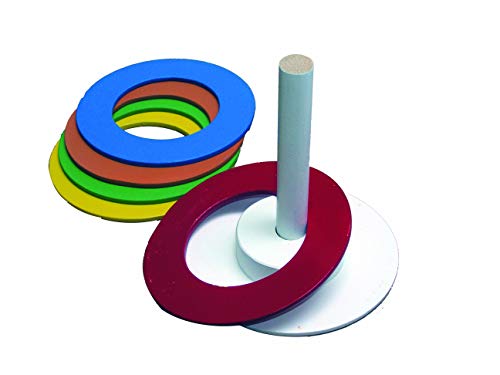 La Mejor Recopilación de Aros , listamos los 10 mejores. 45 TEACH PLAY Aros Base Redonda | Juego Didáctico de Ensartar Aros de Colores | Juguete Educativo de Madera para Niños Preescolares | Desarrollo de Motricidad Fina, Aprendizaje y...