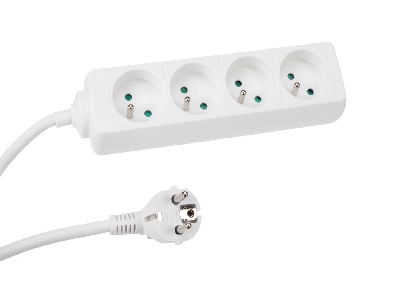 Perel EB4 N 4-Way Power Strip