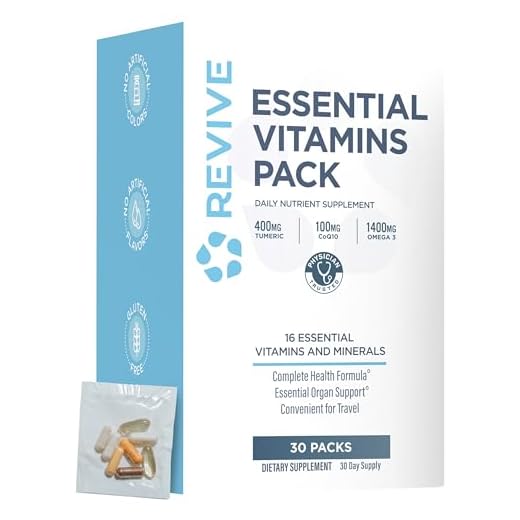 Revive MD Essential Vitamin Pack