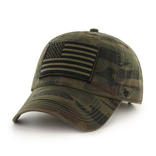 47 Brand Men's Operation Hat Trick Movement Clean Up Camo Adjustable Military Cap Hat