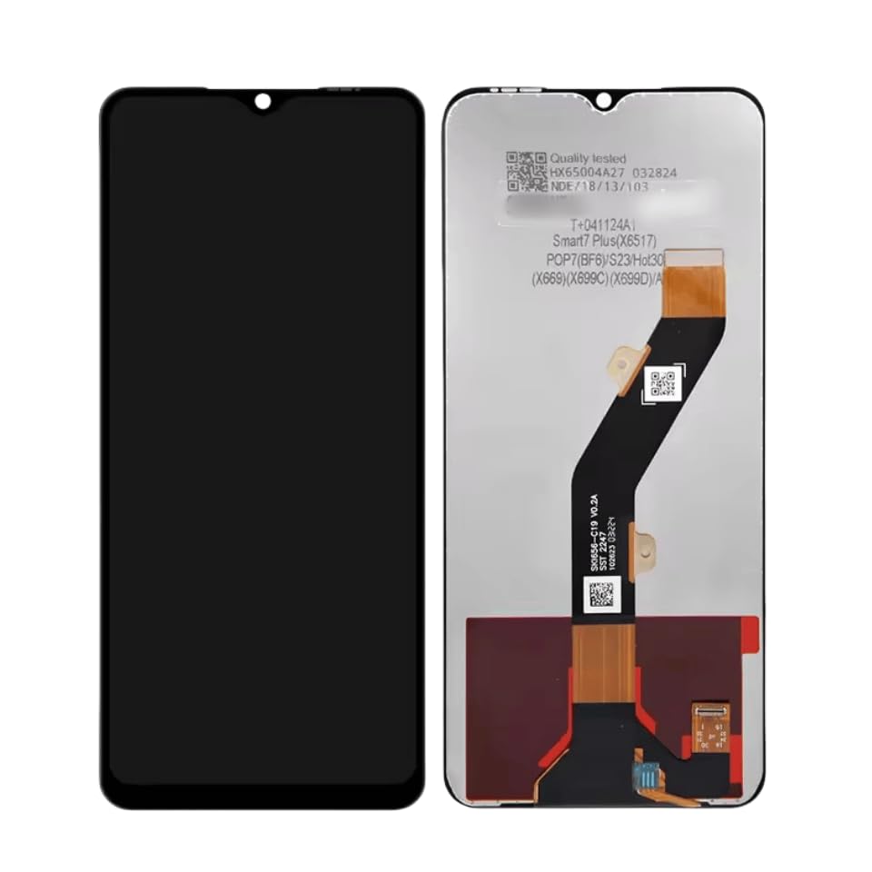 Réparer écran noir Infinix Hot 30i via le bloc LCD tactile X669 X669C OEM de 6.6 pouces