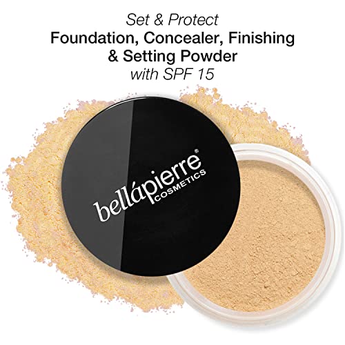 Bellapierre Mineral Foundation & Blush Duo With Kabuki Brush | Oil, Talc, & Cruelty Free | Hypoallergenic & Safe For All Skin Types - 4 Grams - Nutmeg & Autumn Glow #TOP1